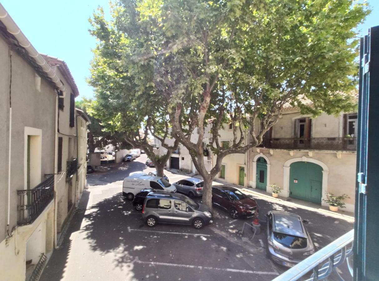 Chez Leon - Clim' & Patio - Appart Loupian Centre公寓 外观 照片